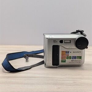 Sony Mavica MVC-FD75 0.4MP Digital Camera + Battery For Parts Or Repair